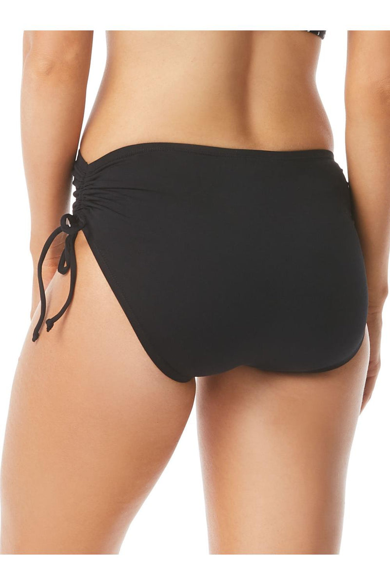Beach House Hayden High Waist Bikini Bottom, Black (H58179)