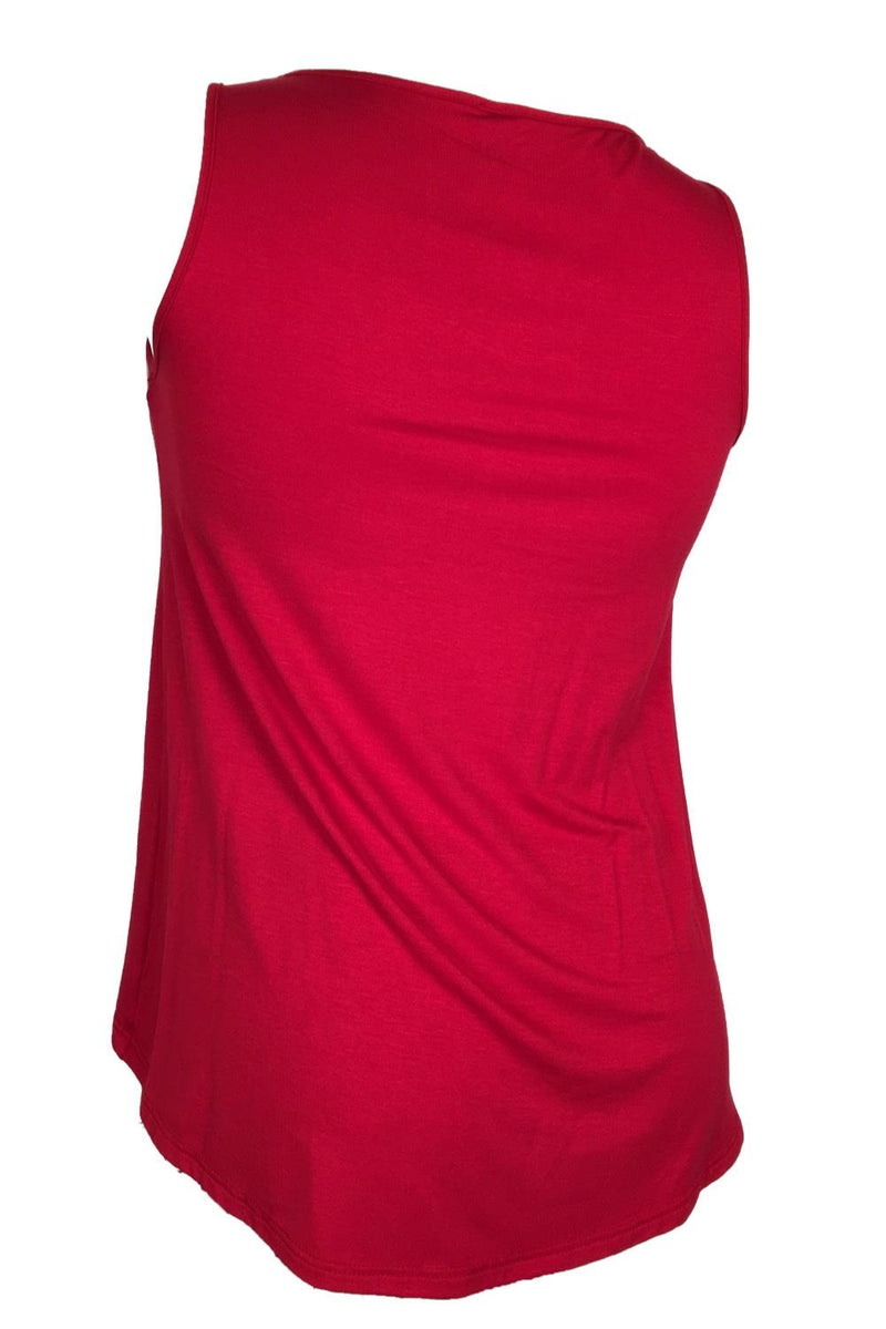 Arianne Lilianne Sleeveless Sleep Top 9122 Raspberry