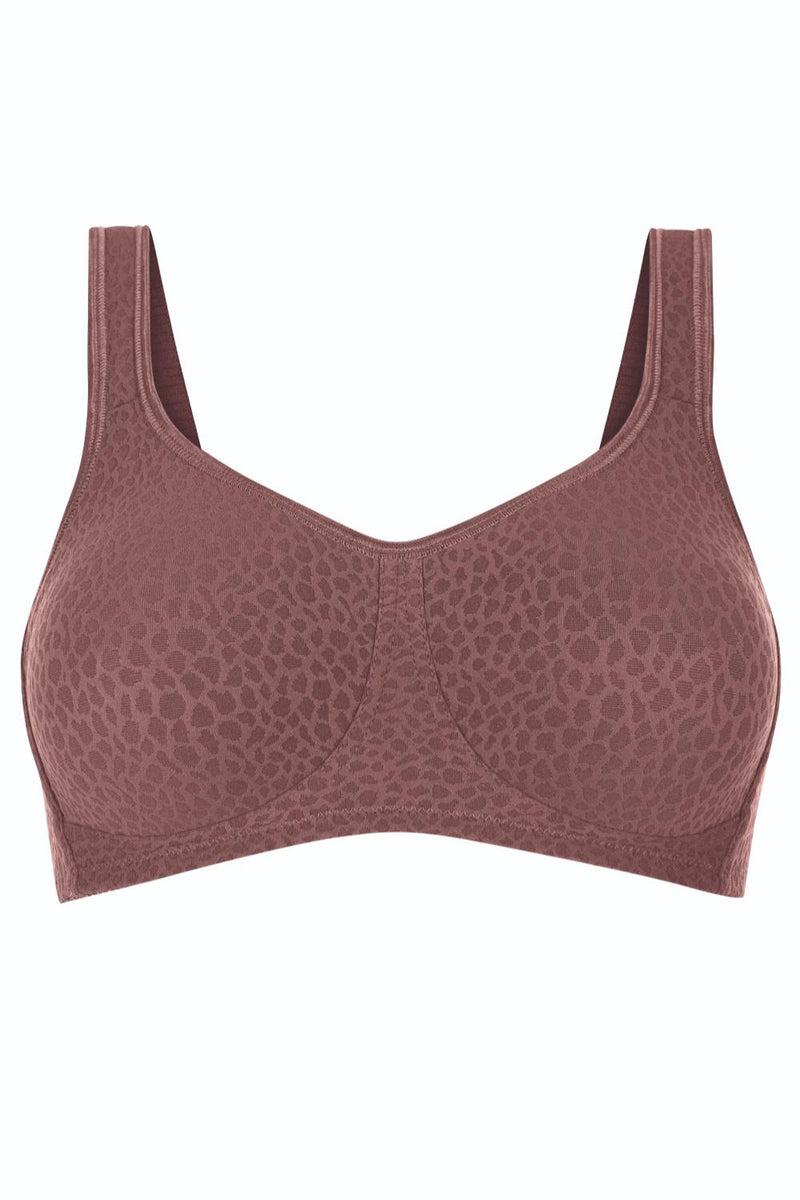 Amoena Mona Wire-Free Pocketed Bra, Rose Taupe (44589)