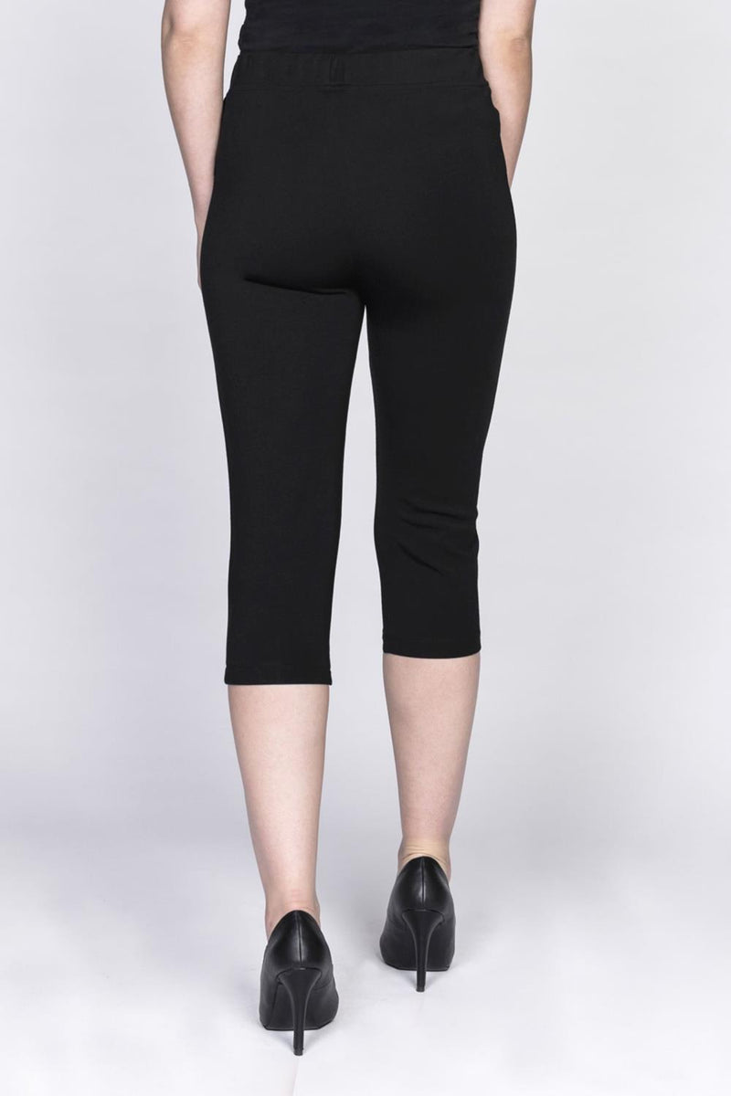 Lace Trim Capri Leggings 317-0296