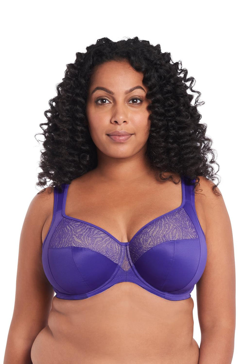 Goddess Heather Banded Underwire Bra 6060 Amethyst