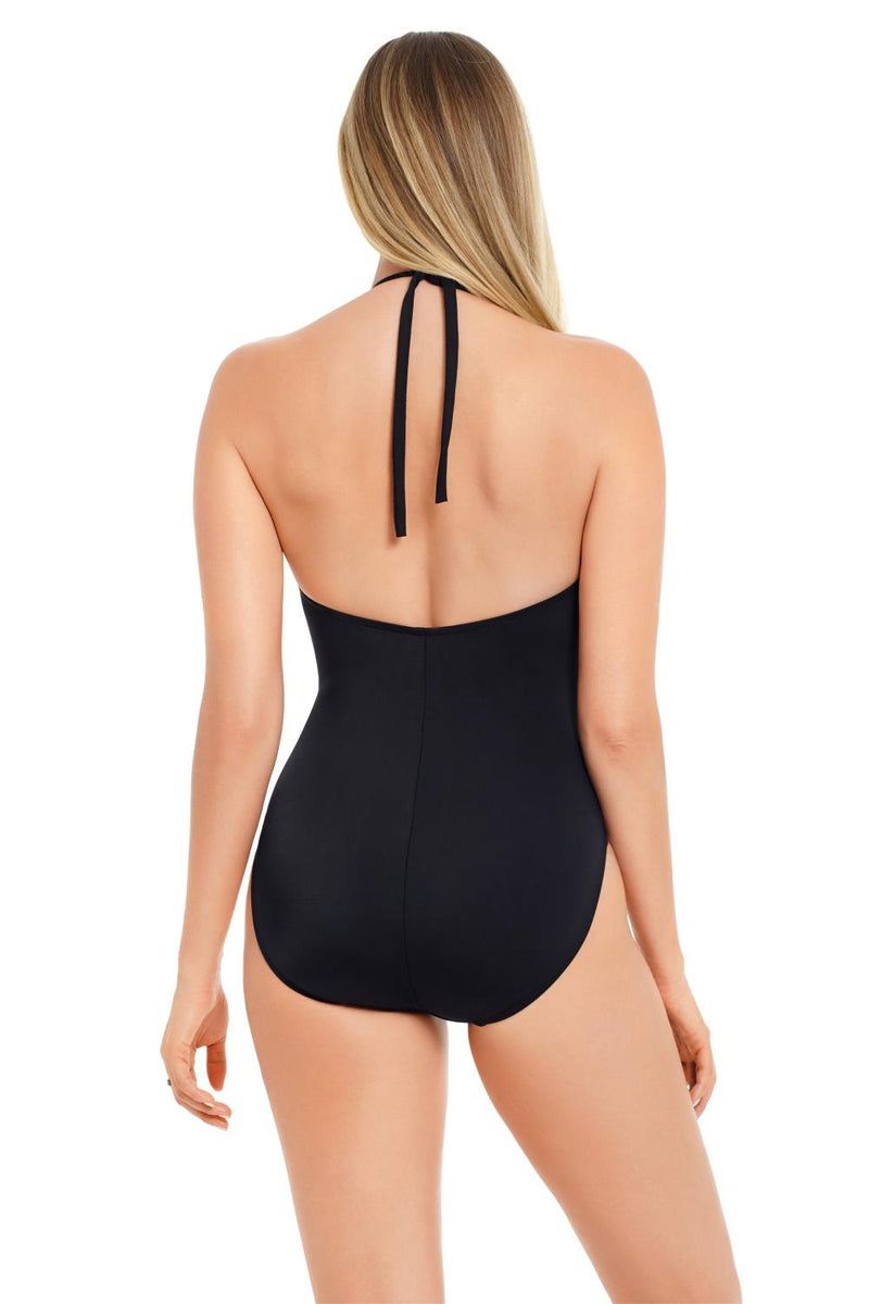 Magicsuit Solid Angelina One Piece Swimsuit 6008014 Black