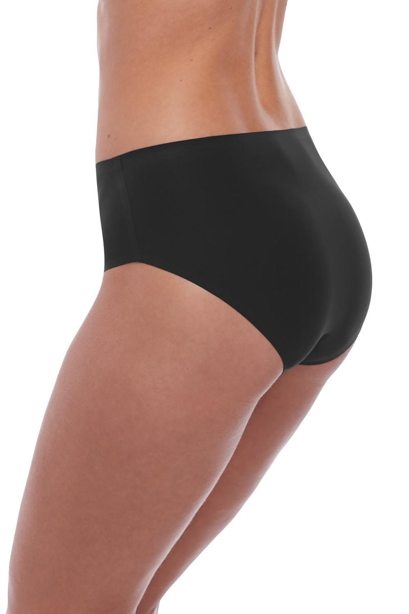 Fantasie Smoothease Invisible Stretch One Size Classic Brief FL2329 Black