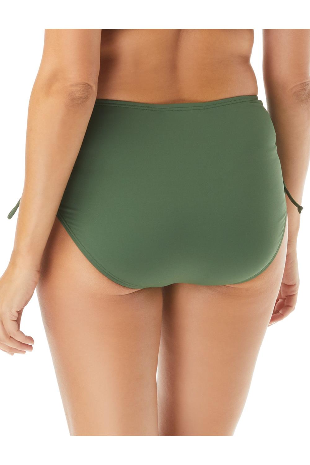 Beach House Hayden High Waist Bikini Bottom, Fatigue