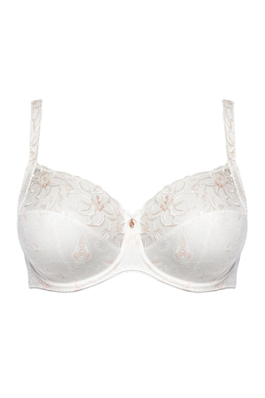 Ulla Dessous Zoe Underwired Full Cup Bra, (Cups B-G), Ecru (4123)