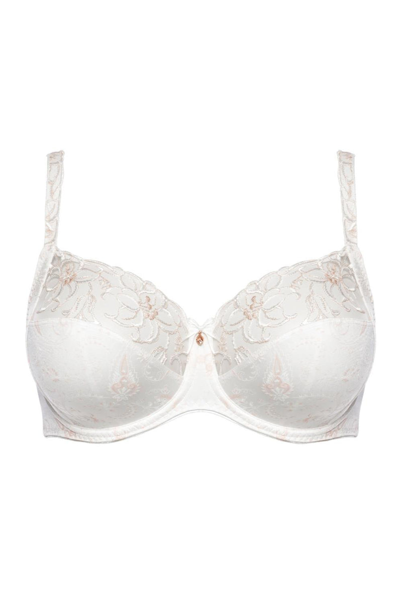 Ulla Dessous Zoe Underwired Full Cup Bra, (Cups B-G), Ecru (4123)