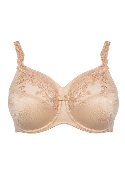 Ulla Dessous Ella Underwire Full Cup Bra (Cups H - N), Bisque (3625)
