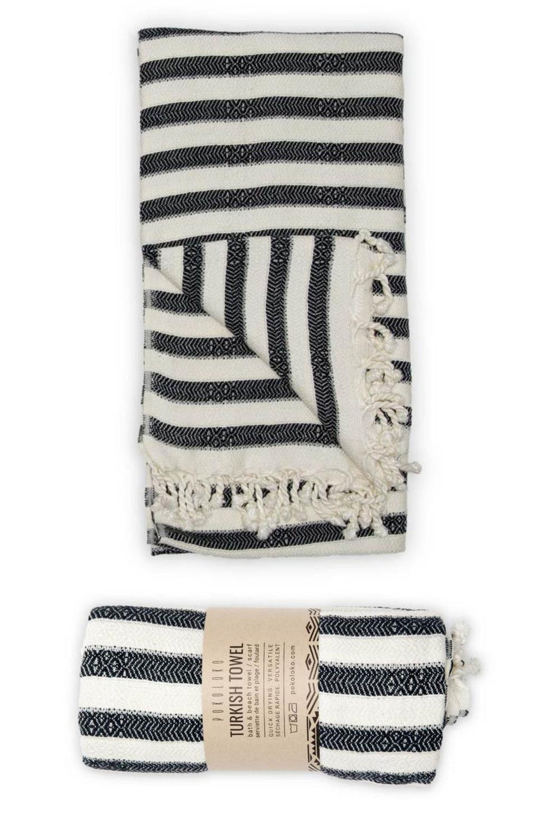 Zebra Bamboo Towel TTBZ1 Black & White