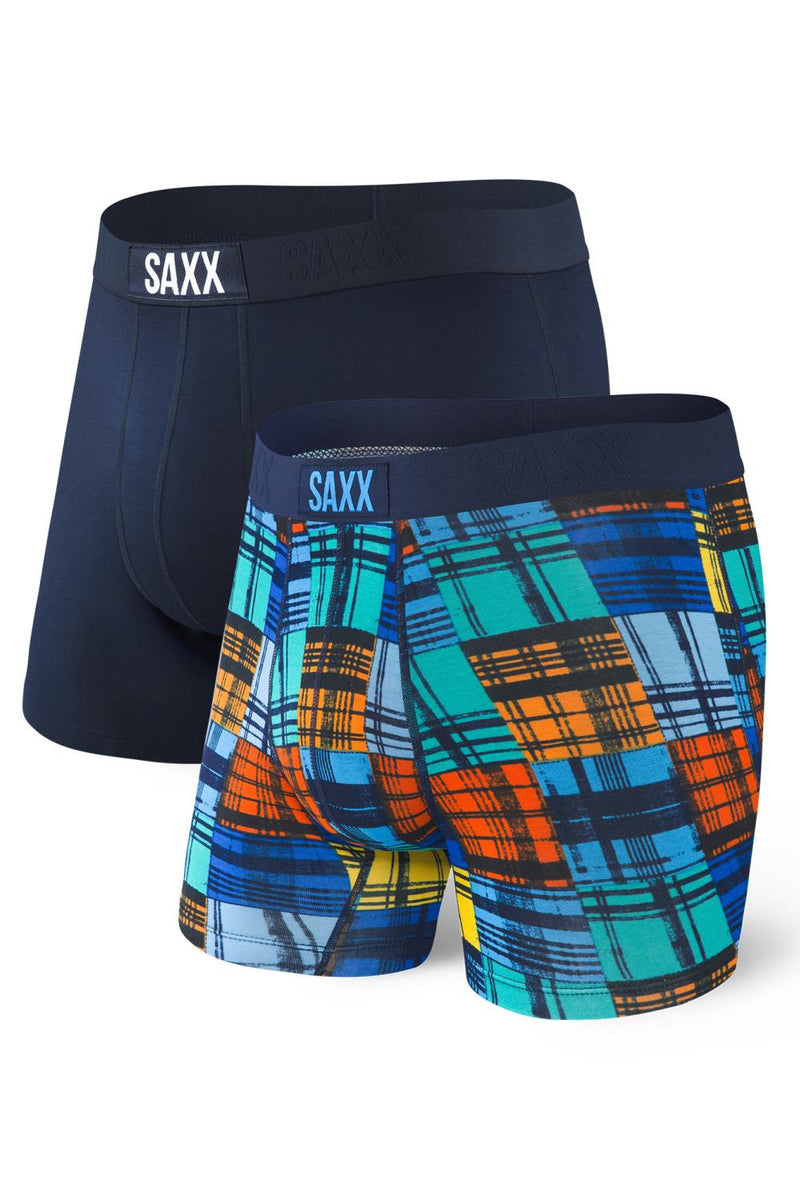 SAXX Vibe Boxer Brief 2/pk SXPP2V-NOP (Oceanside/Navy)