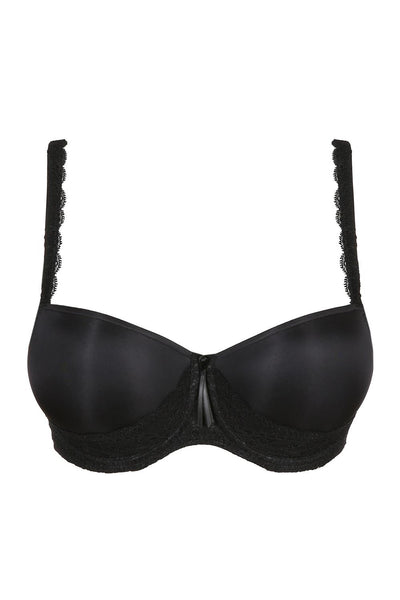 PrimaDonna Twist I Do Padded Balcony Bra (Cup F-H), Black (0241607)
