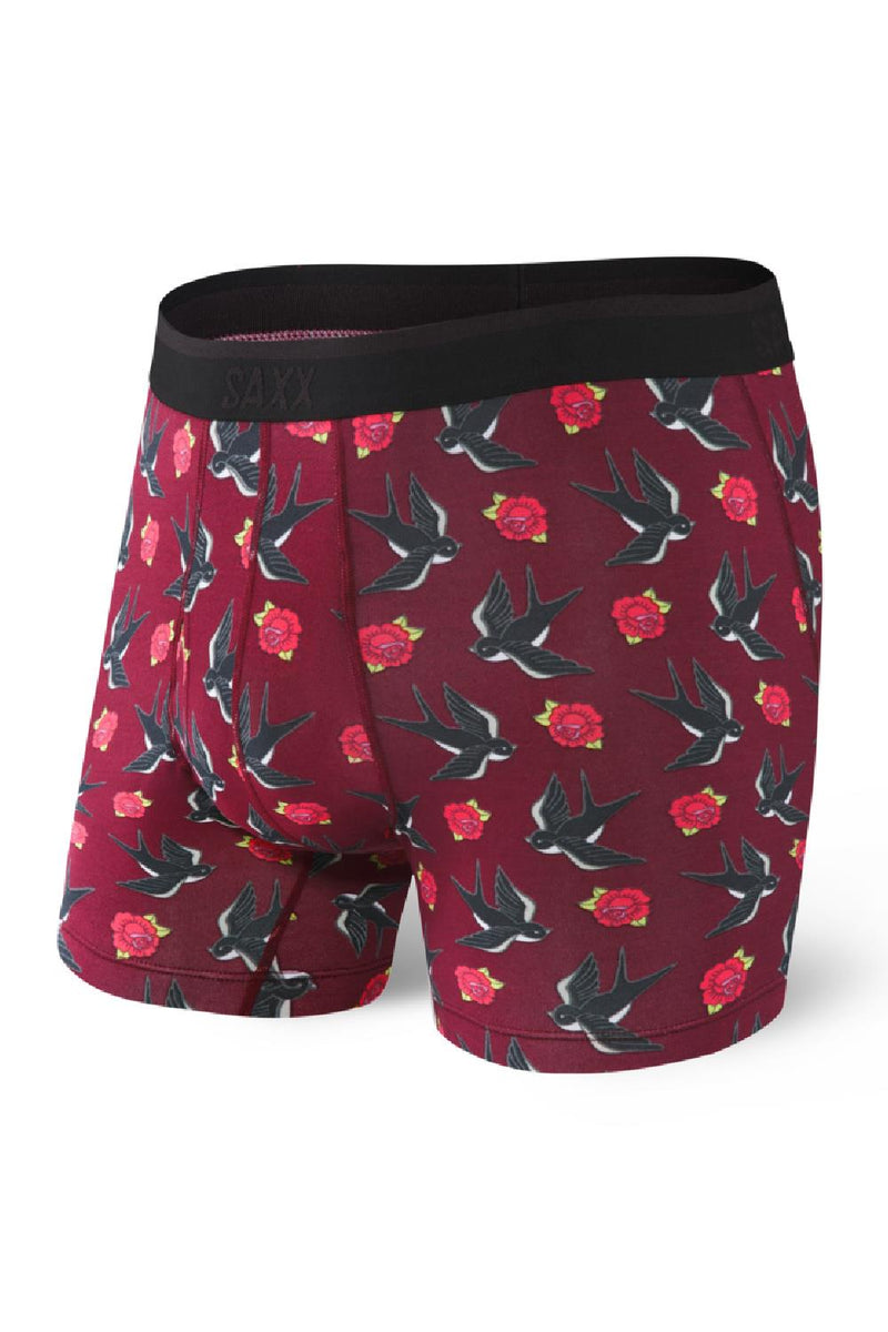 SAXX Platinum Boxer Brief SXBB42F-TFR (Red Tattoo Flash)