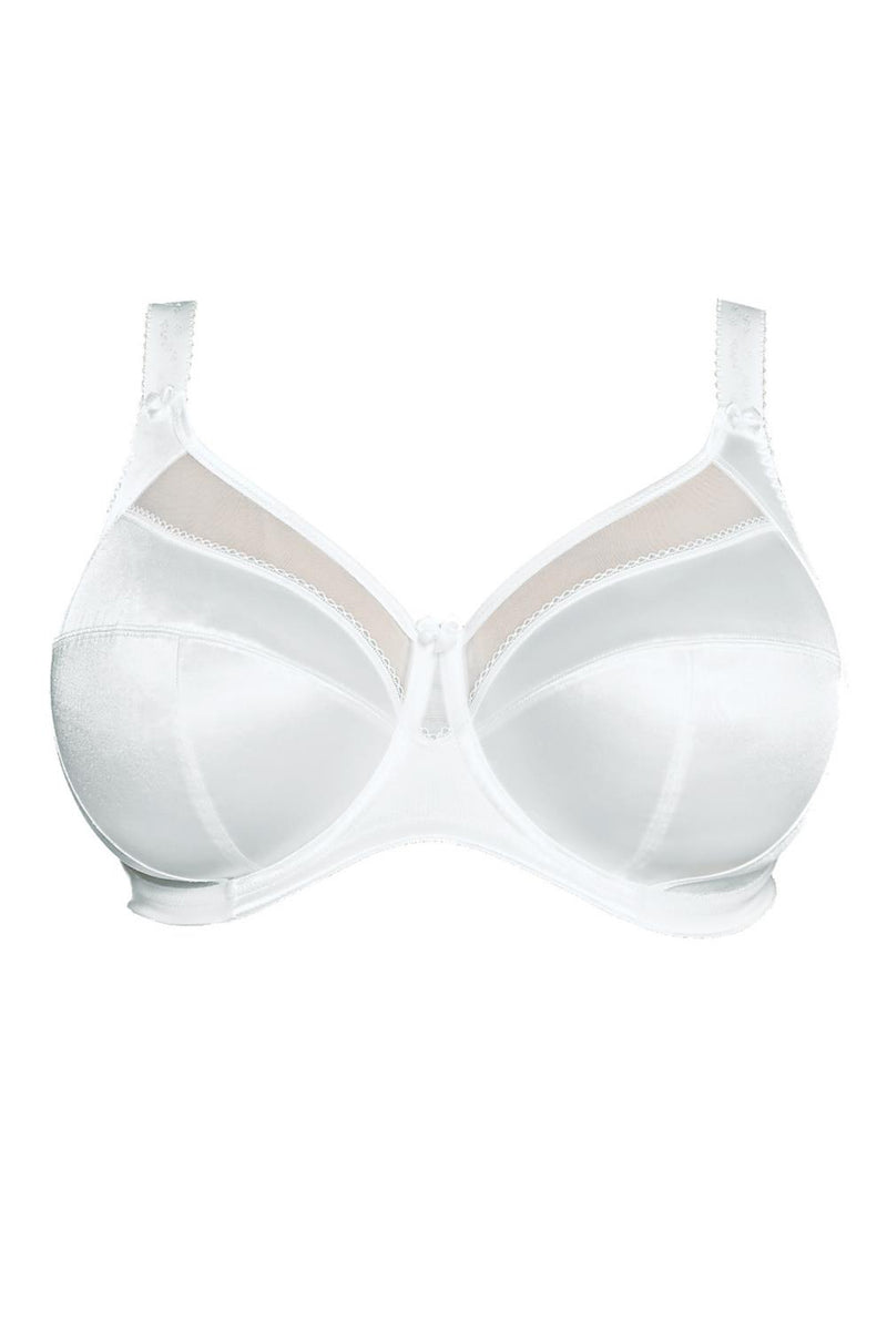 Goddess Keira Banded Underwire Bra, White (GD6090)