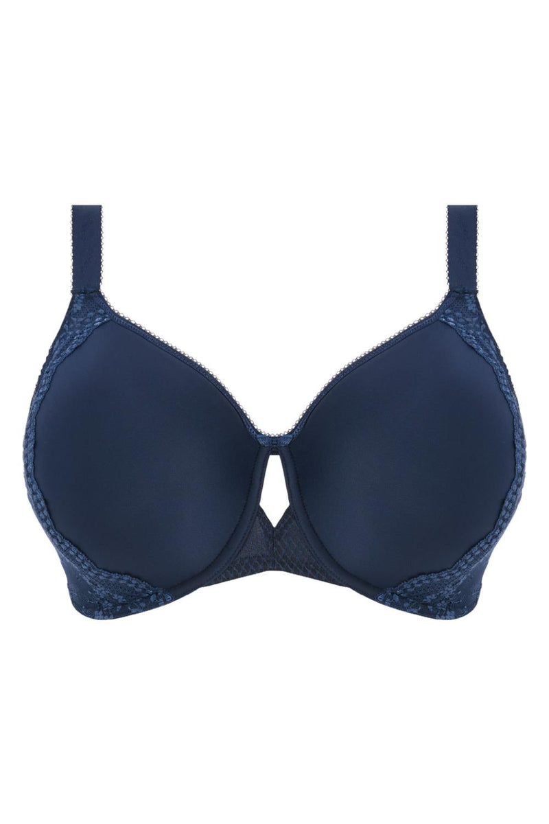 Elomi Charley Bandless Spacer Moulded Bra, Navy (EL4383)