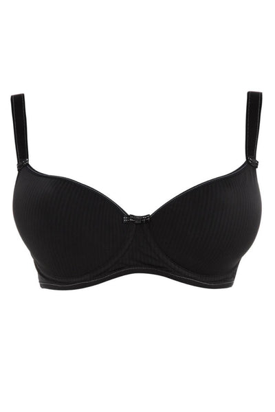 Freya Idol Moulded Balcony Bra, Black (AA1050)