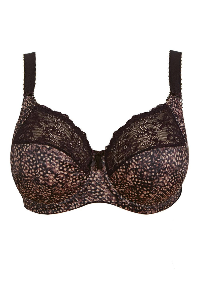 Elomi Morgan Stretch Banded Bra, Ebony (EL4110)