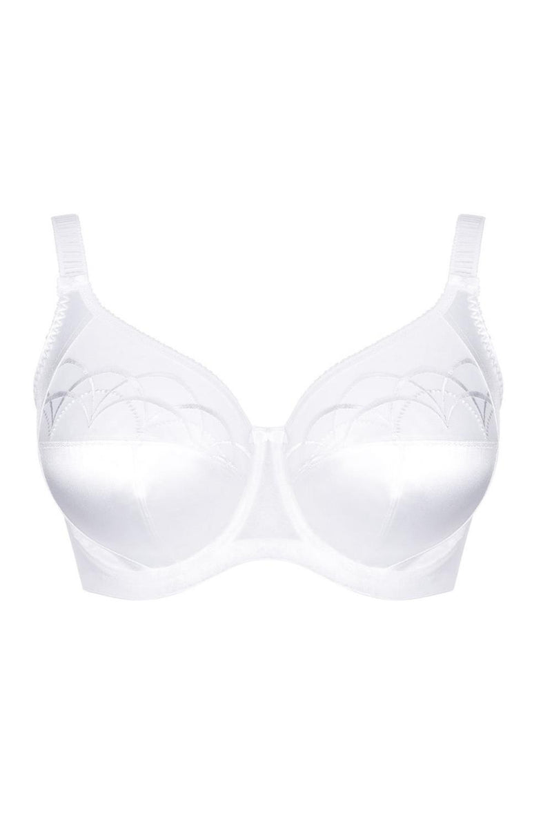 Elomi Cate Full Cup Banded Bra EL4030 White – My Top Drawer