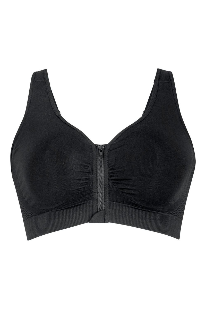 Anita Lynn Seamless Mastectomy Bra, Black (5768X)