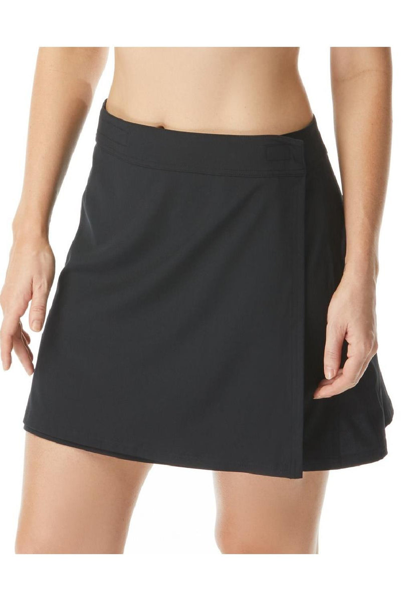 Beach House Kendra Cover Up Skirt, Black (H58749)
