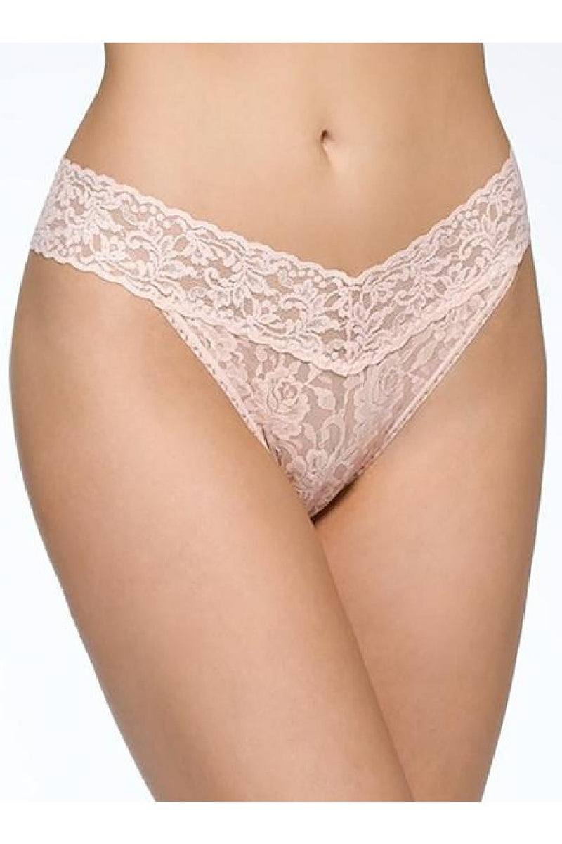 Hanky Panky Original Rise Rolled Thong, Vanilla (4811P)