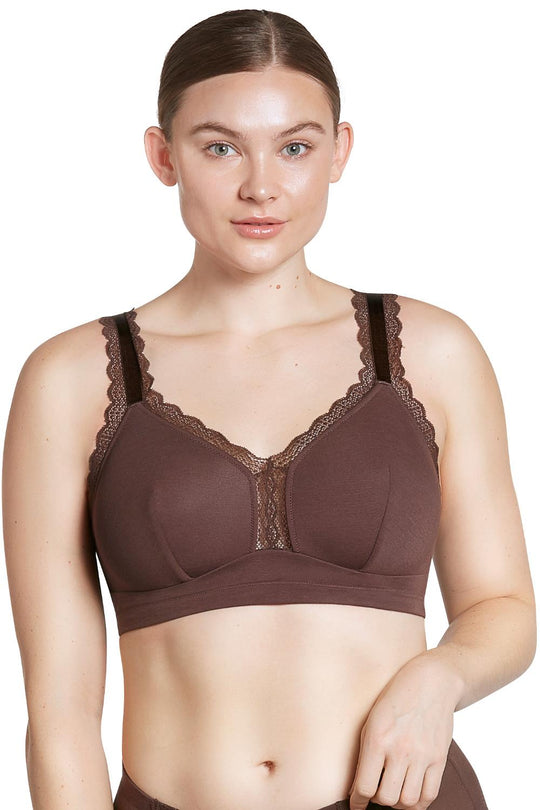 Parfait Dalis Wire Free Bralette, Deep Nude (P5641)