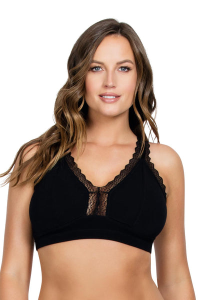 Parfait Dalis Wire Free Bralette, Black (P5641)