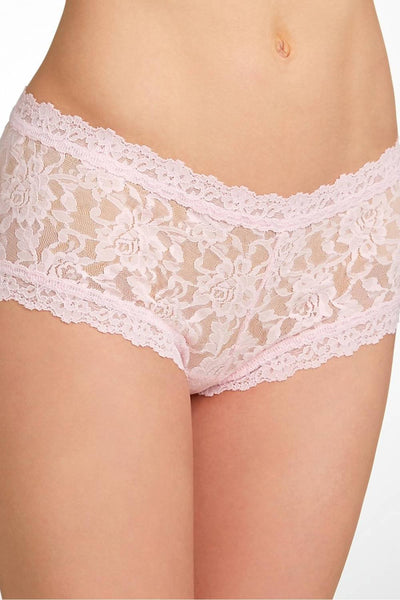 Hanky Panky Signature Lace Boyshort, Bliss Pink (4812)
