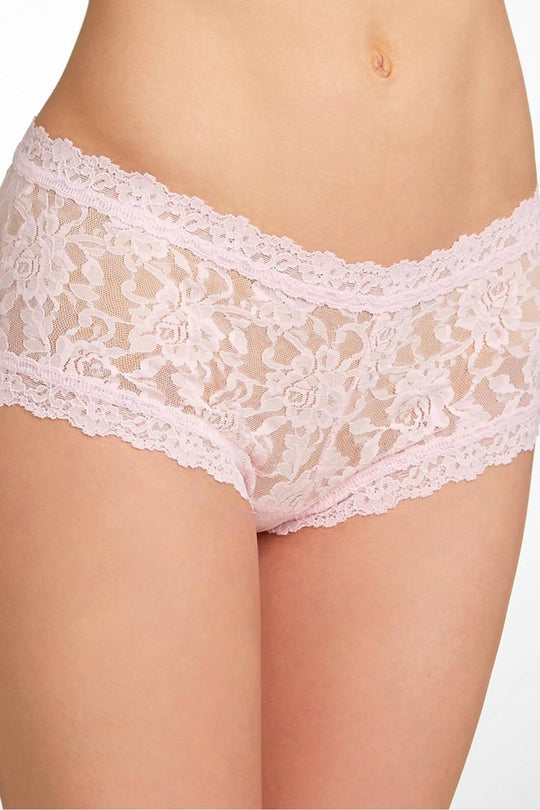 Hanky Panky Signature Lace Boyshort, Bliss Pink (4812)