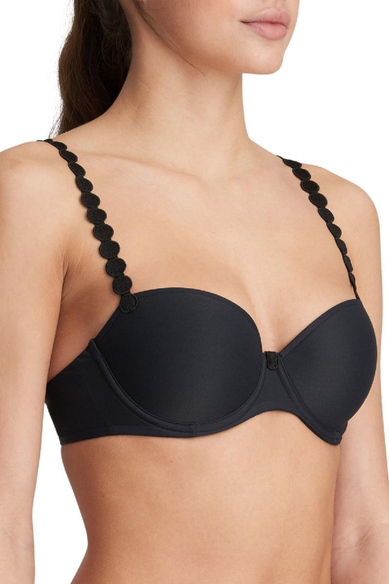 Marie Jo Tom Padded Balcony Bra, Charcoal (0120829)