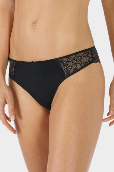 Mey Amorous Thong, Black (79800)