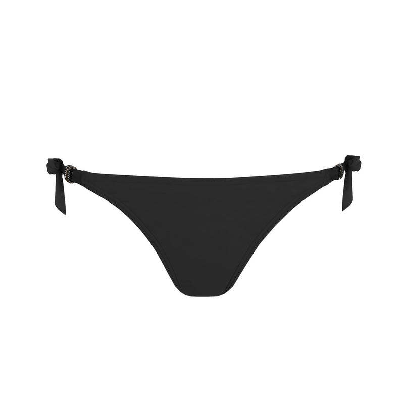 PrimaDonna Swim Cocktail Bikini Briefs Waist Ropes, Black (4000153)