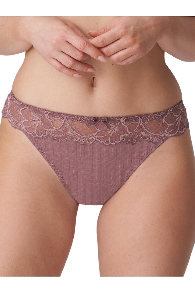 PrimaDonna Madison Thong, Satin Taupe (0662125)