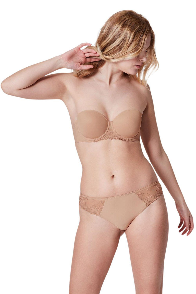 Simone Perele Delice Strapless Bra, Nude (12X300)