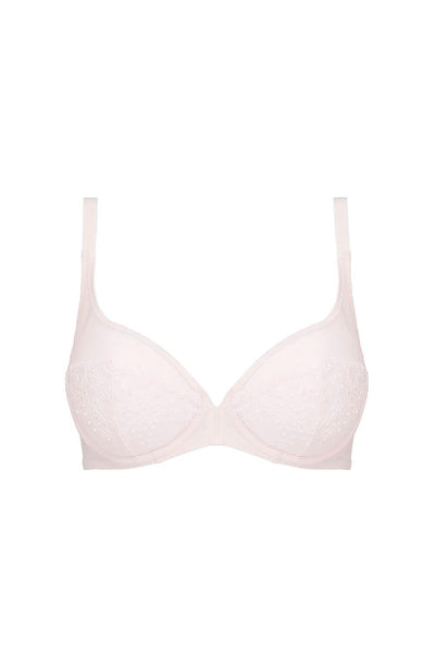 Simone Perele Delice Full Coverage Plunge Bra, Blush (12X319)