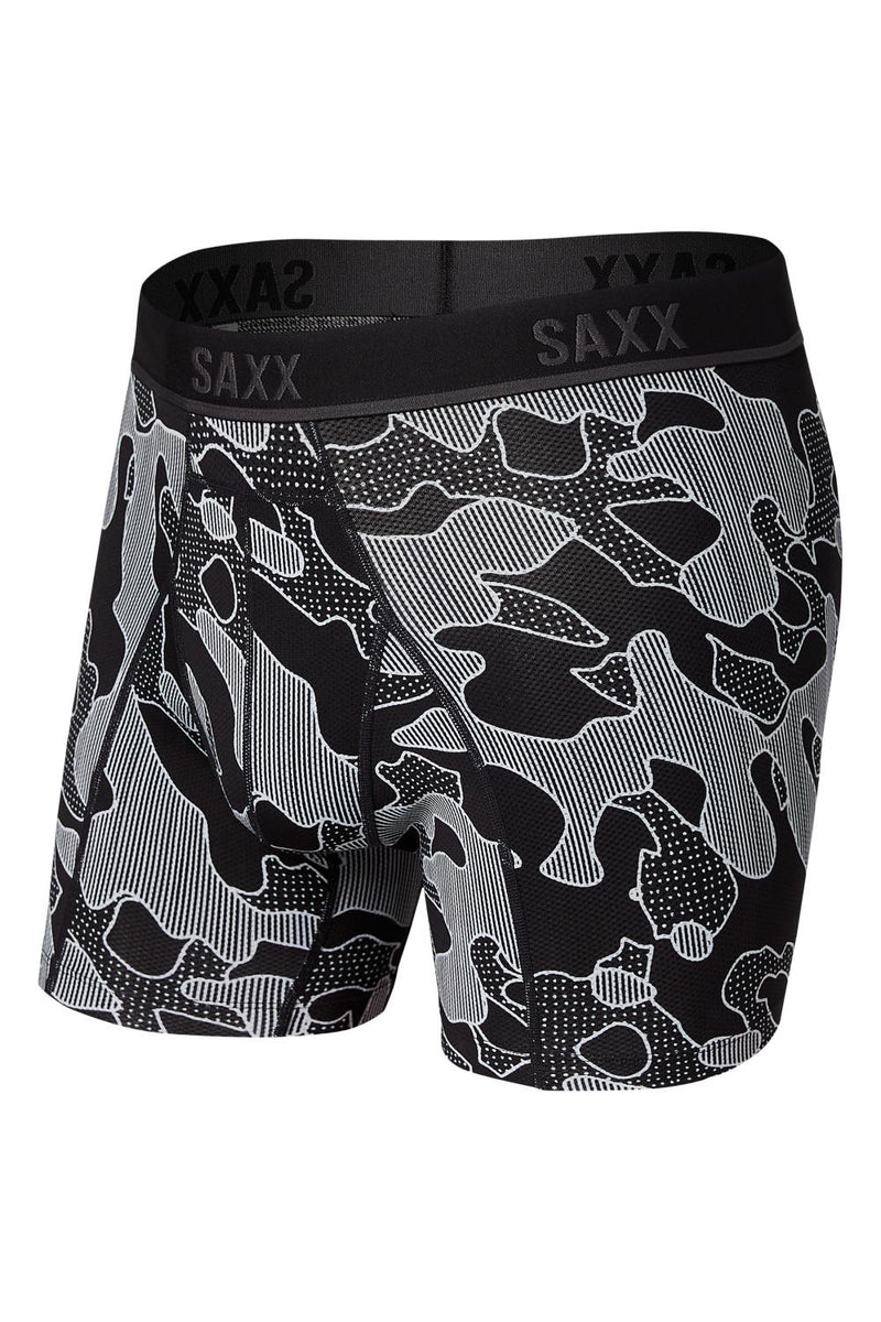 SAXX Kinetic HD Men’s Boxer SXBB32-PMC (Black Po Mo Camo)