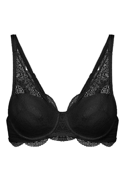 Simone Perele Karma Padded Half Cup Bra, Black (12V343)