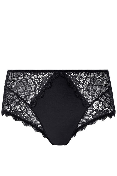 Simone Perele Caresse Deep Brief, Black (12A770)