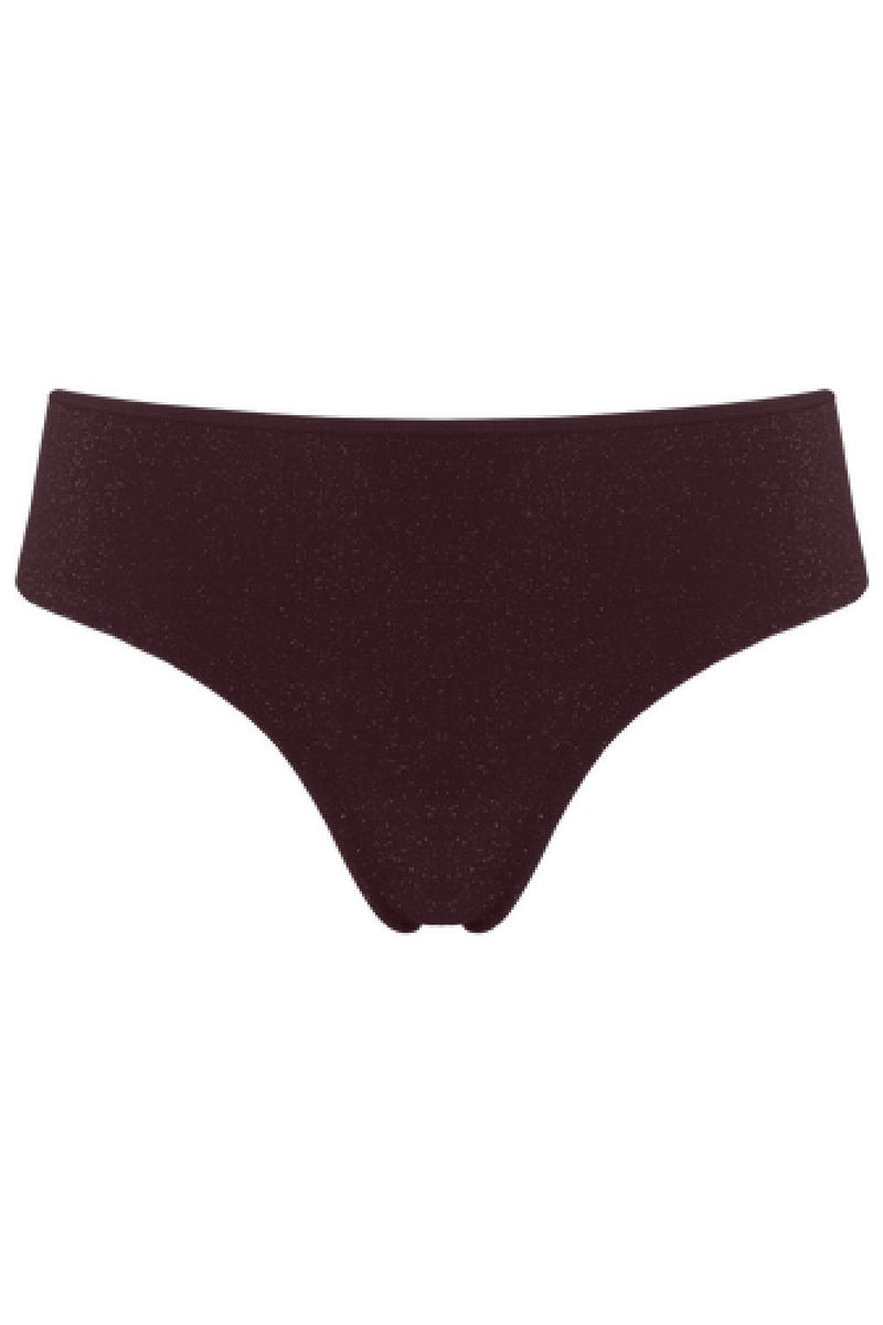 Marlies Dekkers Dame de Paris Brazilian Briefs, Aubergine (35533)