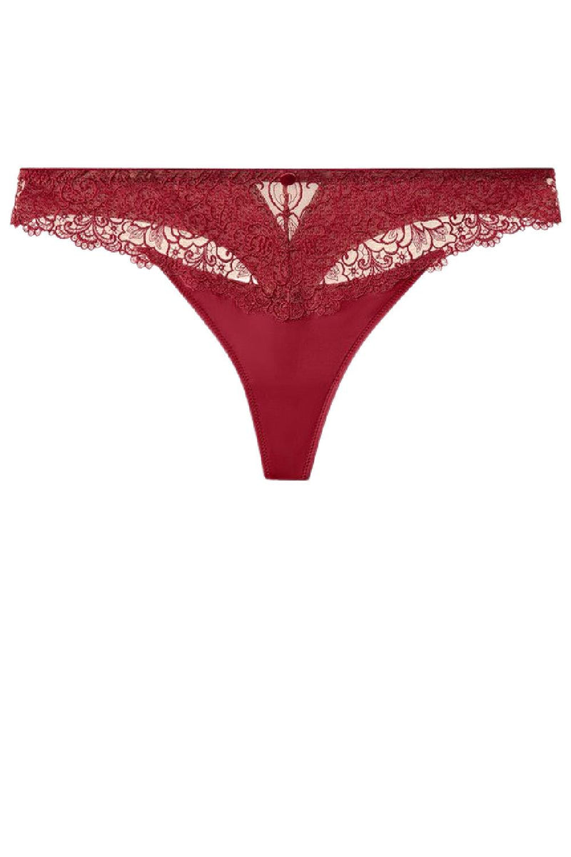Aubade Tanga, Red Rubis (UC26) KARL LAGERFELD X AUBADE