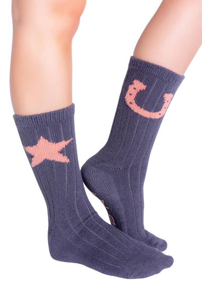 COZY UP Socks RZFX3-CHARCOAL