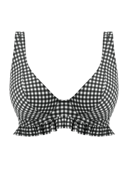 Freya Swim Check In High Apex Bikini Top, Monochrome (AS201913MOM)