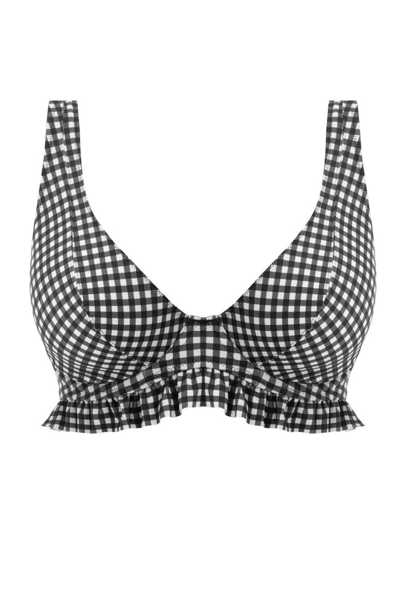 Freya Swim Check In High Apex Bikini Top, Monochrome (AS201913MOM)