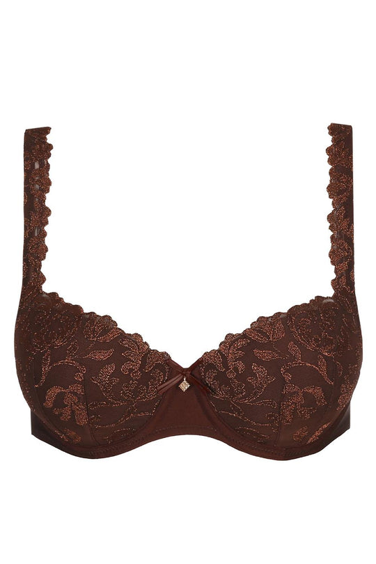 Marie Jo Serena Padded Balcony Bra, Chestnut (0102559)