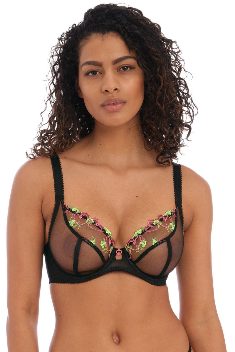 Freya LOVELAND Plunge Bra, Black (AA401002)