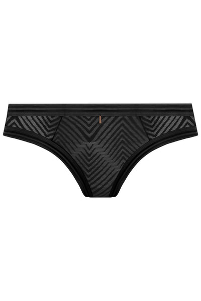 Freya Tailored Brazilian Panty, Black (AA401171)