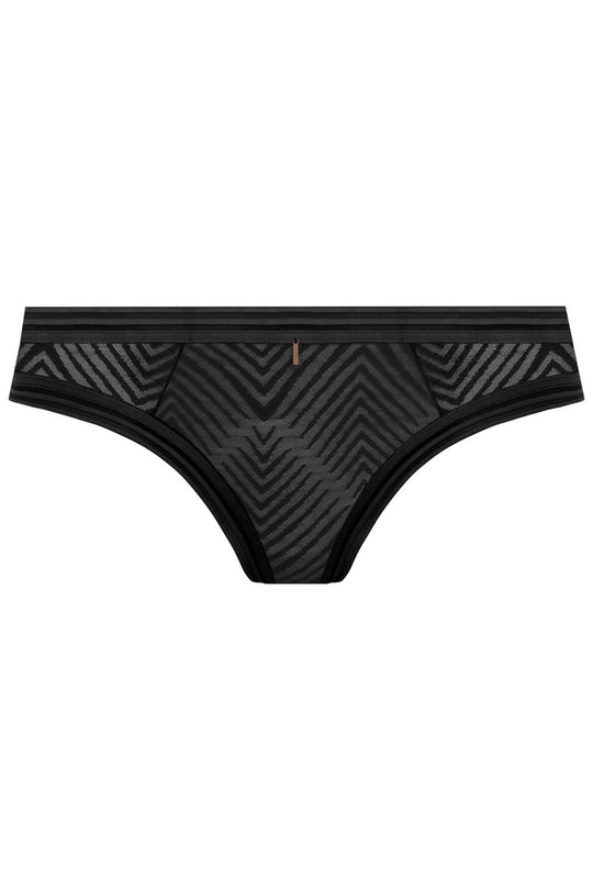 Freya Tailored Brazilian Panty, Black (AA401171)
