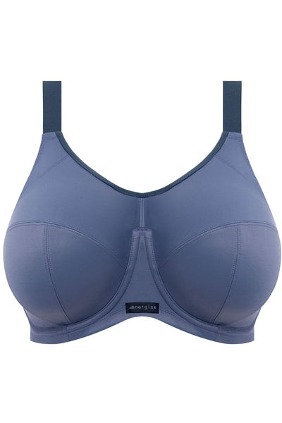 Elomi Energise Sports Bra, Vintage Denim (EL8041)