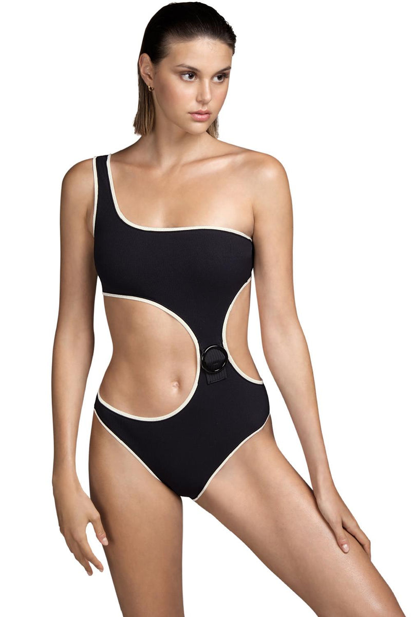 Andres Sarda COCO One Piece Swimsuit, Black (3409537)
