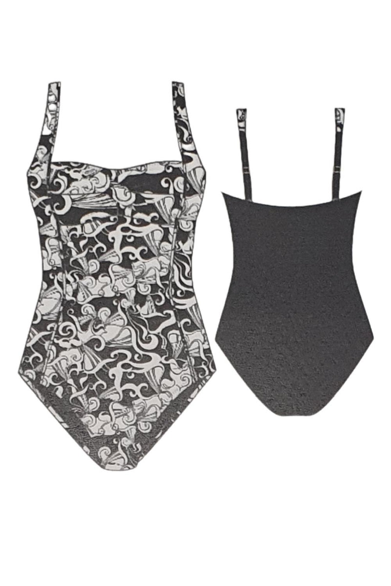 Togs INK Ruched One Piece Swimsuit (21P2131)