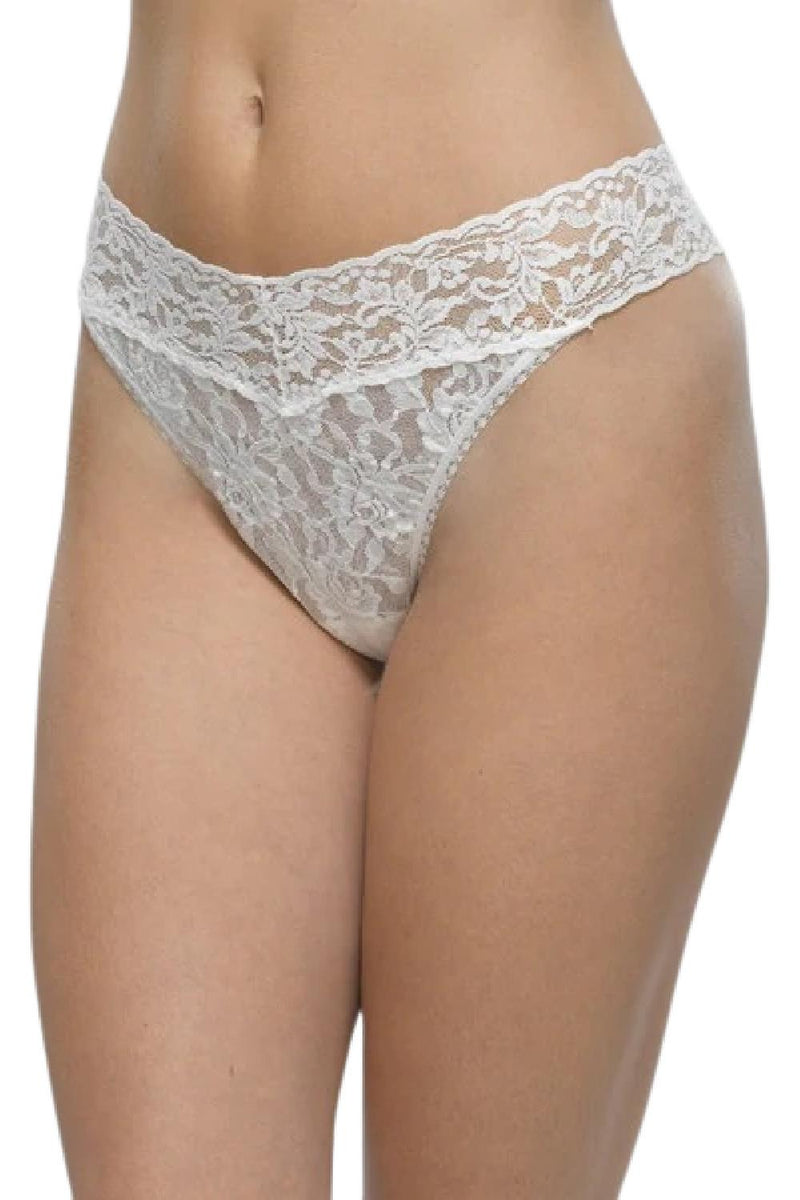 Hanky Panky Original Rise Rolled Thong, Marshmallow (4811P)