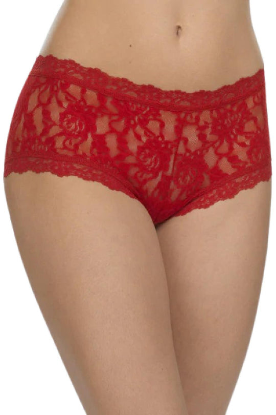 Hanky Panky Signature Lace Boyshort, Red (4812)